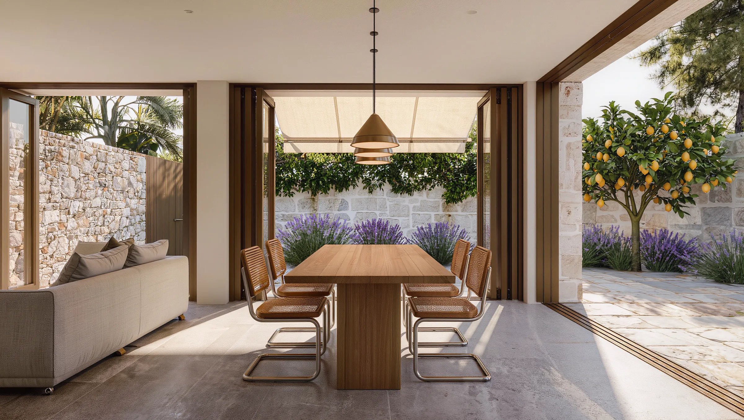 Garden apartments